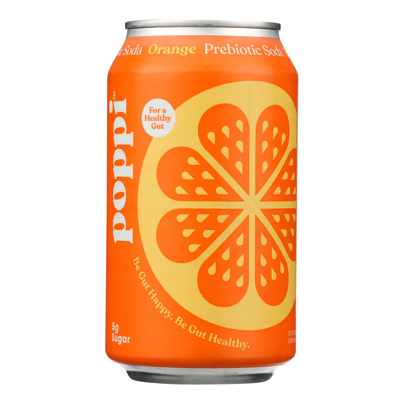 Poppi - Prebio Soda Orange - Case Of 12-12 Fz